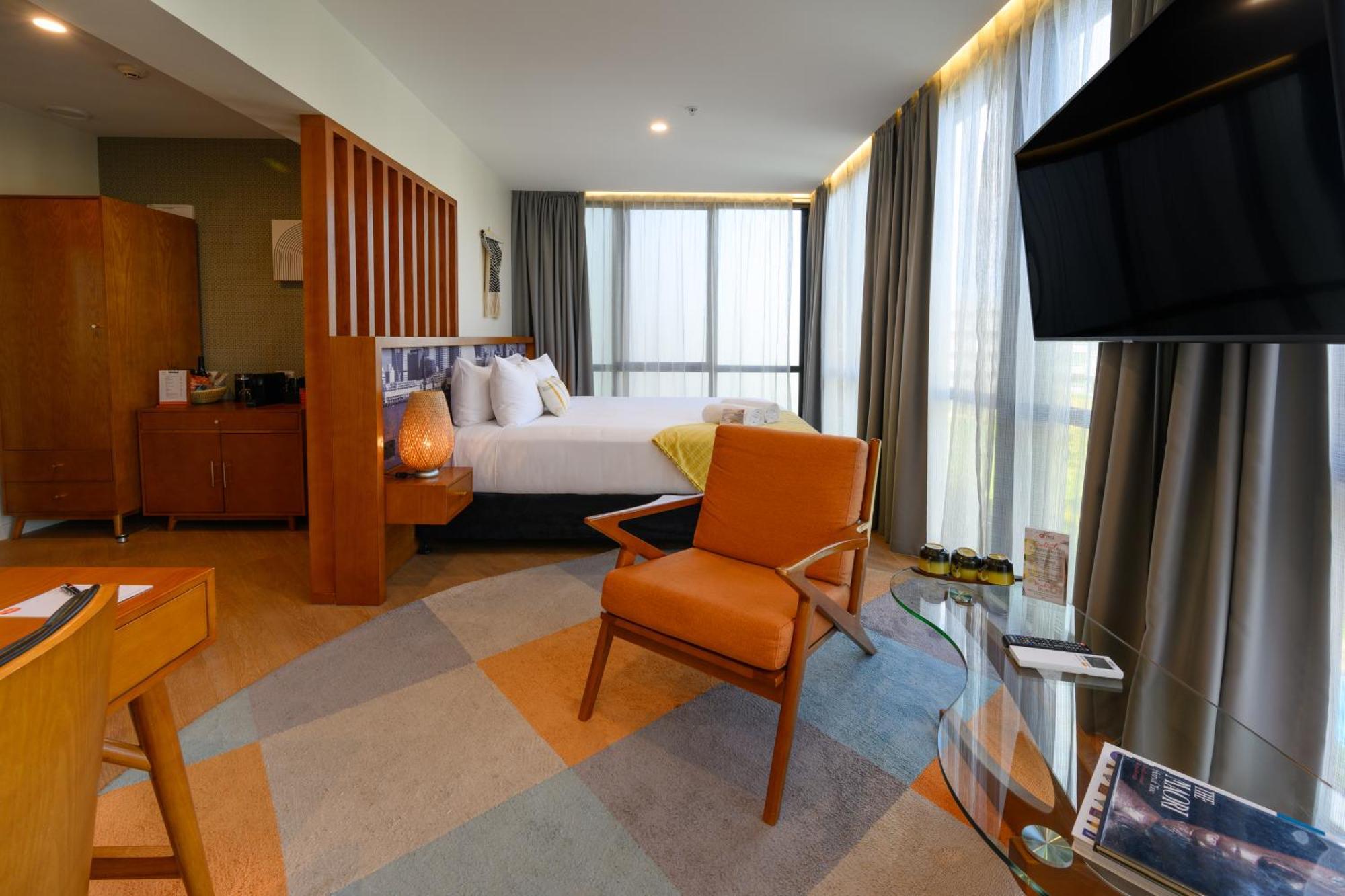 Ohtel Auckland Hotell Eksteriør bilde A room at the hotel