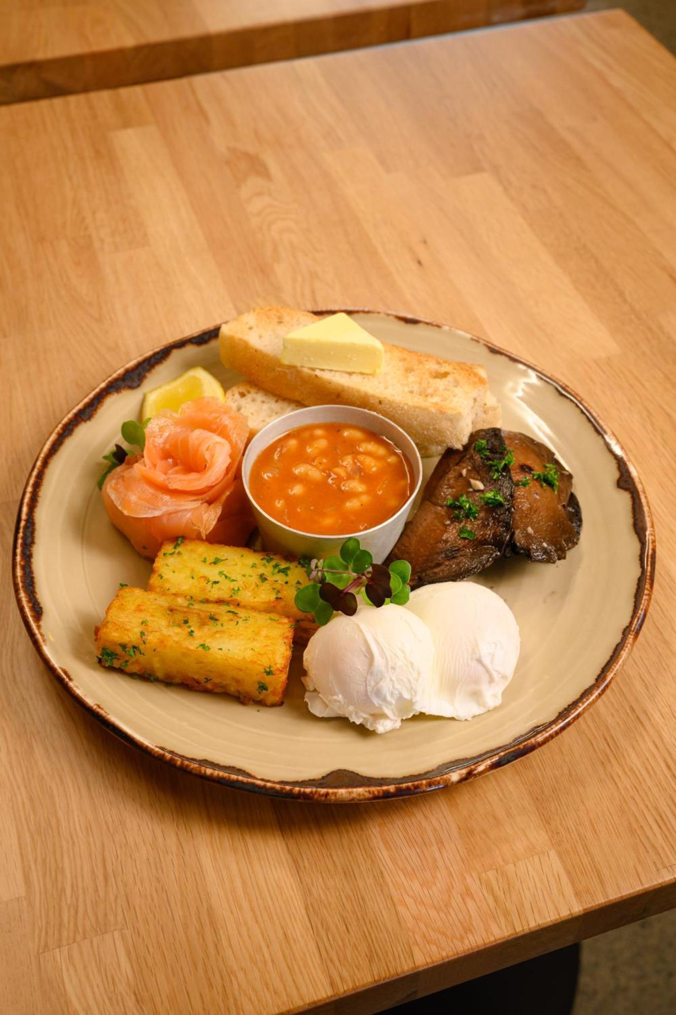 Ohtel Auckland Hotell Eksteriør bilde A vegetarian breakfast